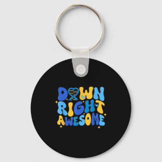 Porte-clés Autism adhd down syndrome awareness 321 down right