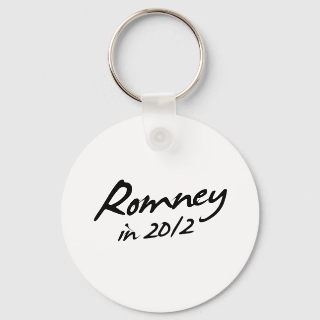 Porte-clés Autographe ROMNEY 2012 (Recto)