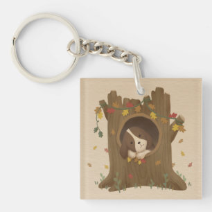 Porte-clés Automne stupéfiant : Beagle