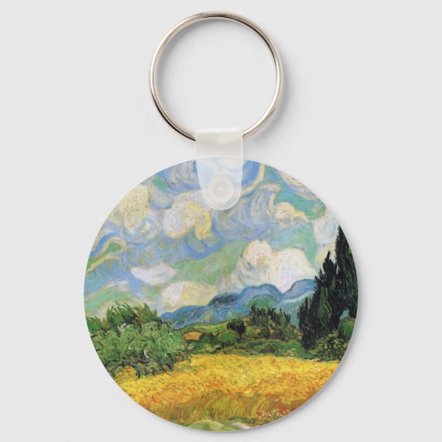 Porte-clés Autoportrait par Vincent van Gogh (Recto)