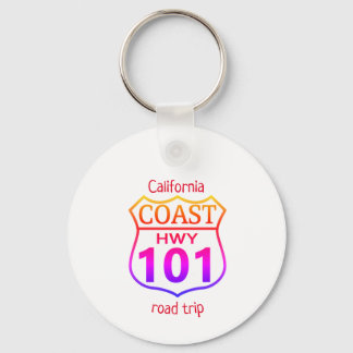 Porte-clés Autoroute côtière 101 Californie ****
