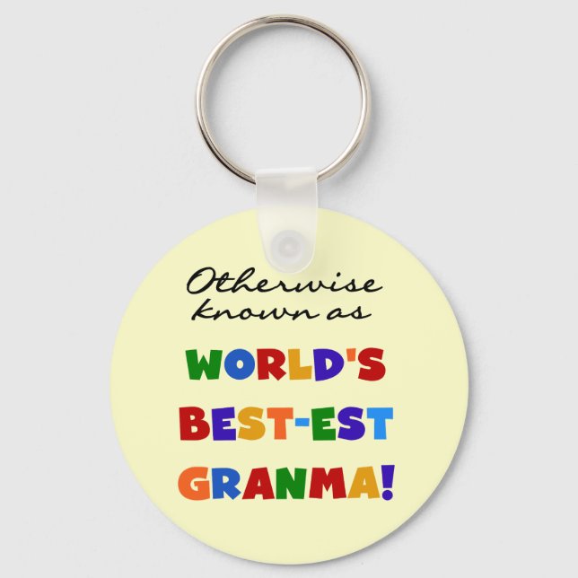 Porte-clés Autres cadeaux Granma les plus populaires (Recto)