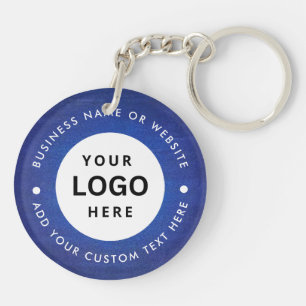 Porte-clés avec nom et logo de l'entreprise