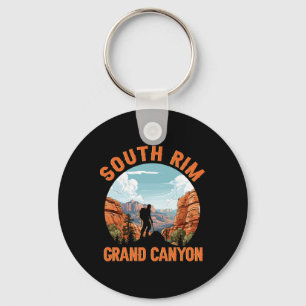 Porte-clés Aventure de randonnée du Grand Canyon South Rim ex