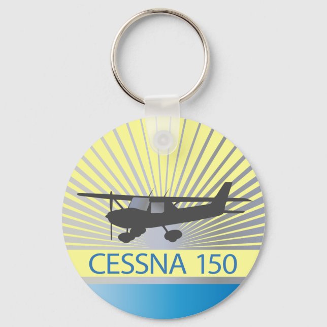 Porte-clés Avion Cessna 150 (Recto)