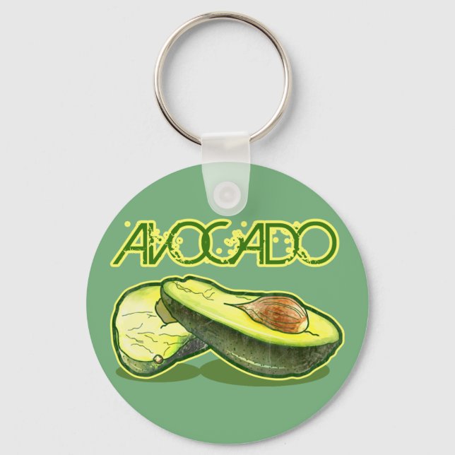 Porte-clés Avocado (Recto)