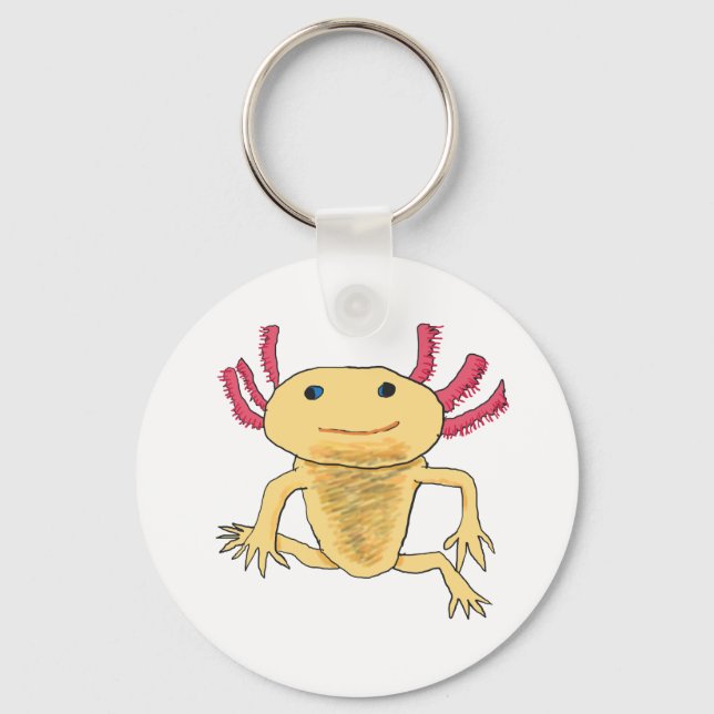 Porte-clés Axolotl (Recto)