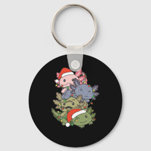 Porte-clés Axolotl Arbre de Noël Animaux de Noël Axolotls