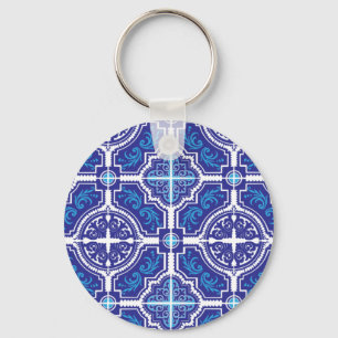 Porte-clés Azulejos - Carreaux portugais