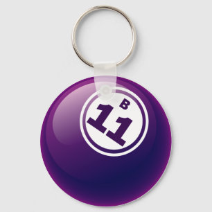 PORTE-CLÉS B 11 BALLE BINGO