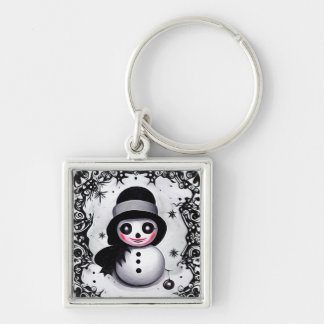 Porte-clés B&W Snowgirl