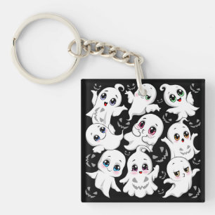 Porte-clés Baby Ghosts Éffrayant mignon Halloween humeur