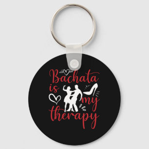 Porte-clés Bachata Dancing Is My Therapy Latin Music Bachater