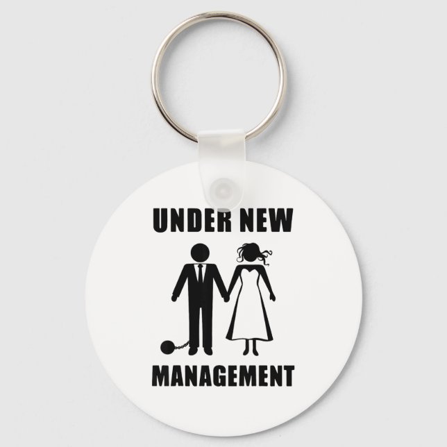 Porte-clés Bachelor Party Groom Stag Do Wedding Funny New Man (Recto)