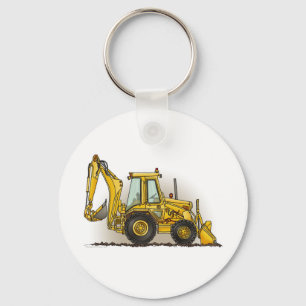 Porte-clés Backhoe Key Chain