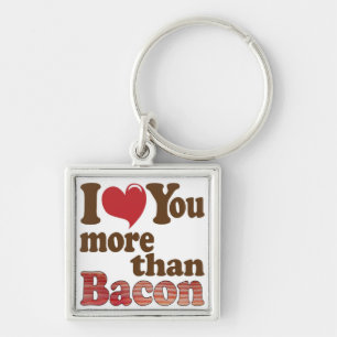 Porte-clés Bacon Lover