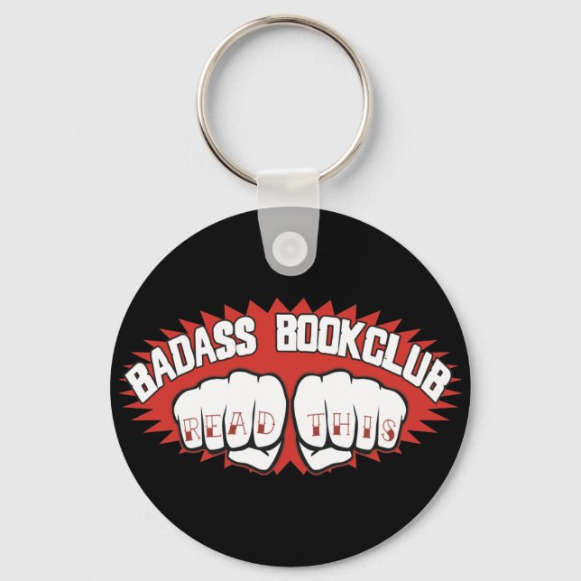 Porte-clés Badass Bookclub (Recto)