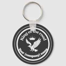 Badge de chauffeur personnalisé King of the Road