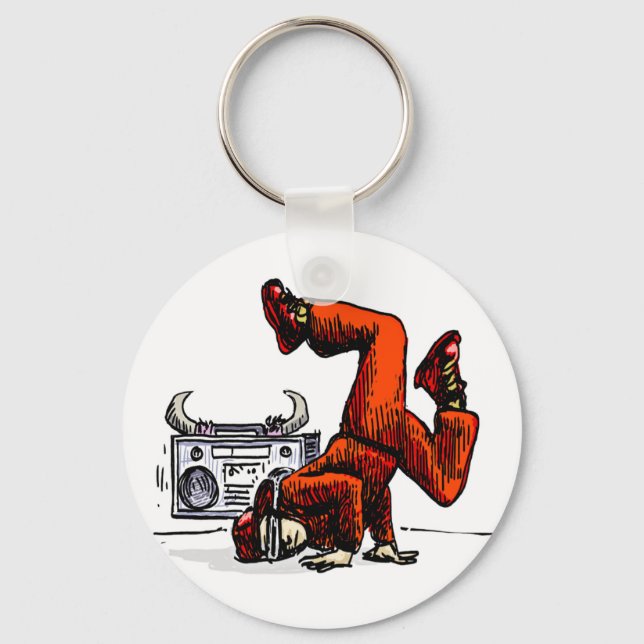 Porte-clés Badge de la vieille école (Recto)