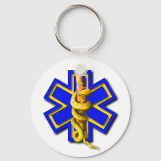 Porte-clés Badge EMS Star of Life