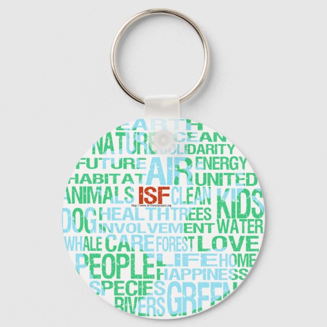 Porte-clés badge keychain (Front)