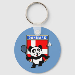 Porte-clés Badminton Danemark Panda