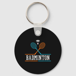 Porte-clés Badminton Racket Shutt Team Coach Badminton Play