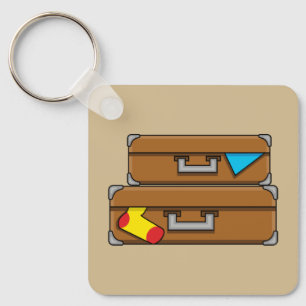 Porte-clés Bagages de dessin