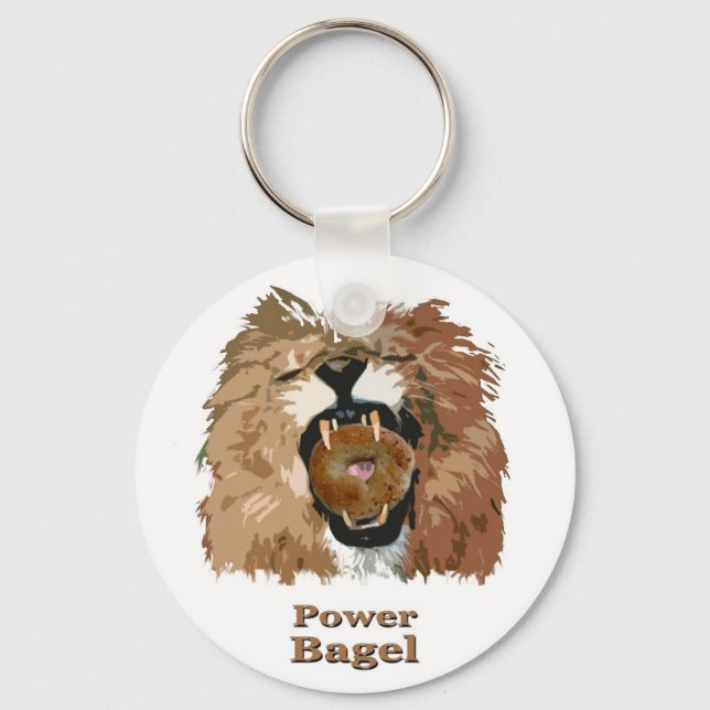 Porte-clés Bagel d'alimentation (Recto)