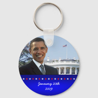 Porte-clés Bague clé d'investiture Obama 2009