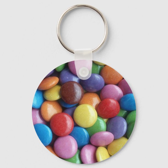 Porte-clés Bague clé Smarties (Recto)