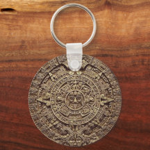 Bague de clé calendrier maya