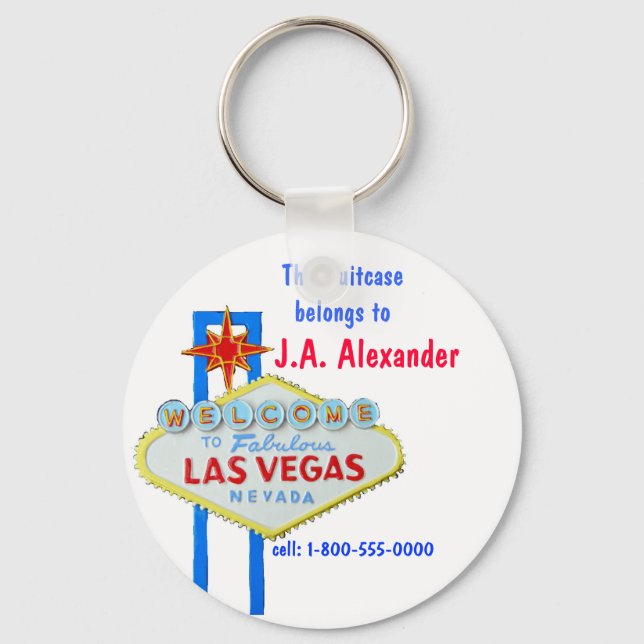 Porte-clés Baguettes Las Vegas (Recto)