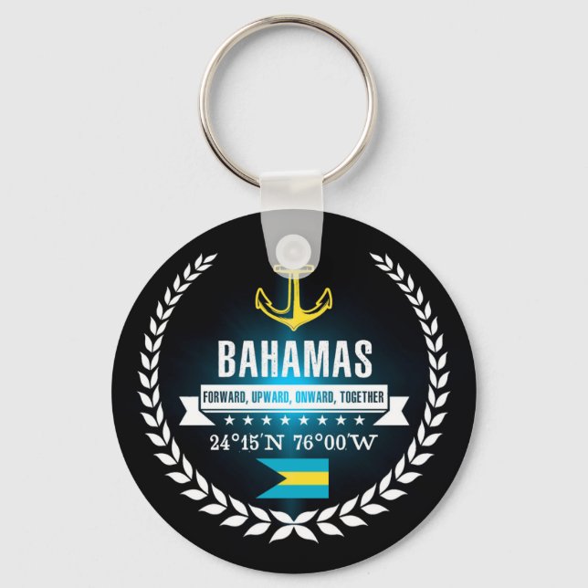 Porte-clés Bahamas (Recto)