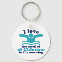 Baignade Amusante Humour J'Aime L'Odeur Du Chlorin