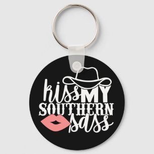 Porte-clés baiser My Sass Funny Western Cowgirl Southern