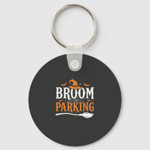 Porte-clés Balai d'Halloween Parking Chapeau de Sorcière Grap