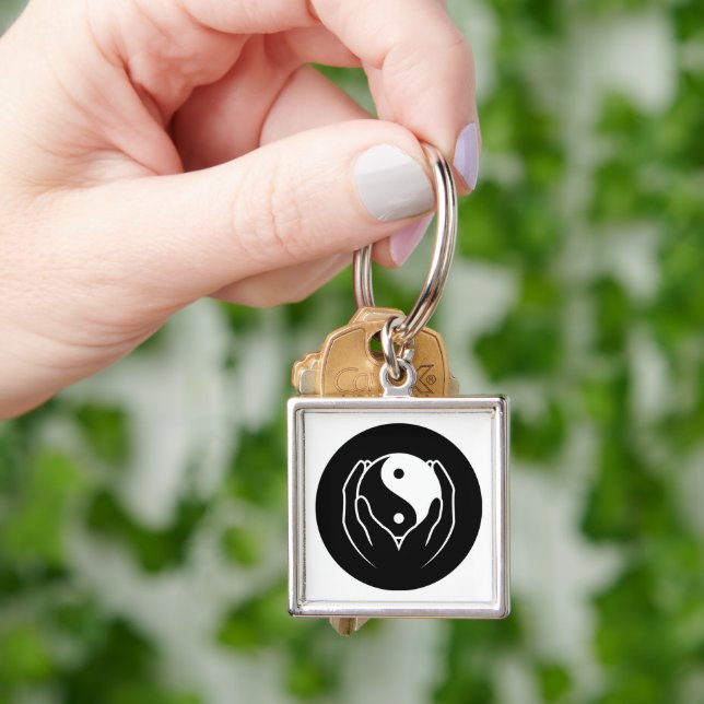 Porte-clés Balance énergétique Yin Yang Porte - clé (main)