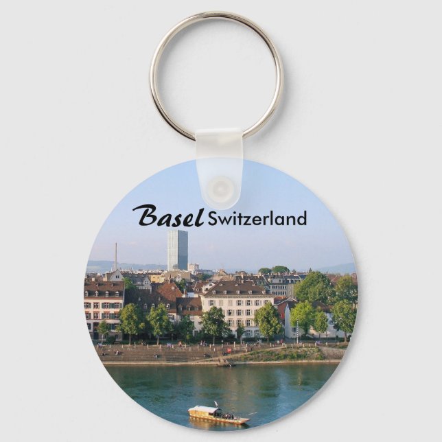 Porte-clés Bâle Ville dans le Porte - clé Souvenir Suisse (Recto)