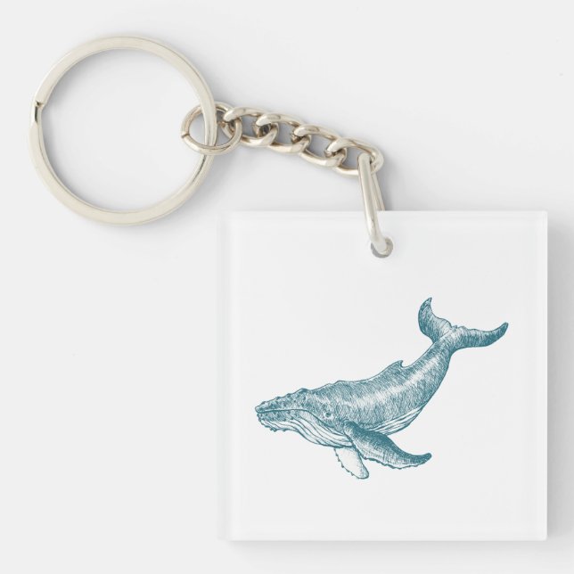 Porte-clés baleine (Devant)