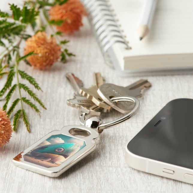 Porte-clés Baleine étrange (Côté )