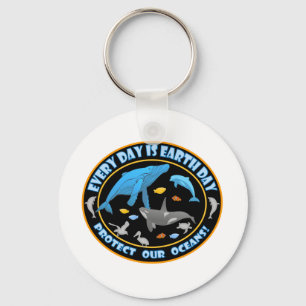 Porte-clés Baleines et dauphins