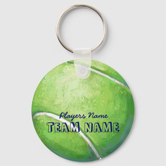 Porte-clés Ball de tennis (Recto)