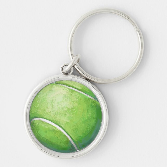 Porte-clés Ball de tennis (Devant)