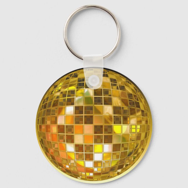 Porte-clés Ball Disco Ball Jump Dance Light Party Disco (Recto)
