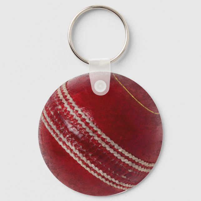 PORTE-CLÉS BALLE DE CRICKET (Recto)