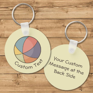 Porte-clés Balle de plage