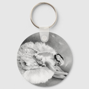 Porte-clés Ballerina Dying Swan Keychain