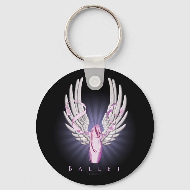 Porte-clés Ballet ailé (Danse) (Recto)