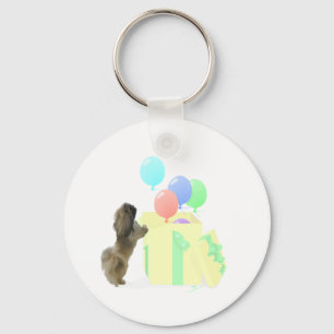 Porte-clés Ballons de célébration de Pékinois